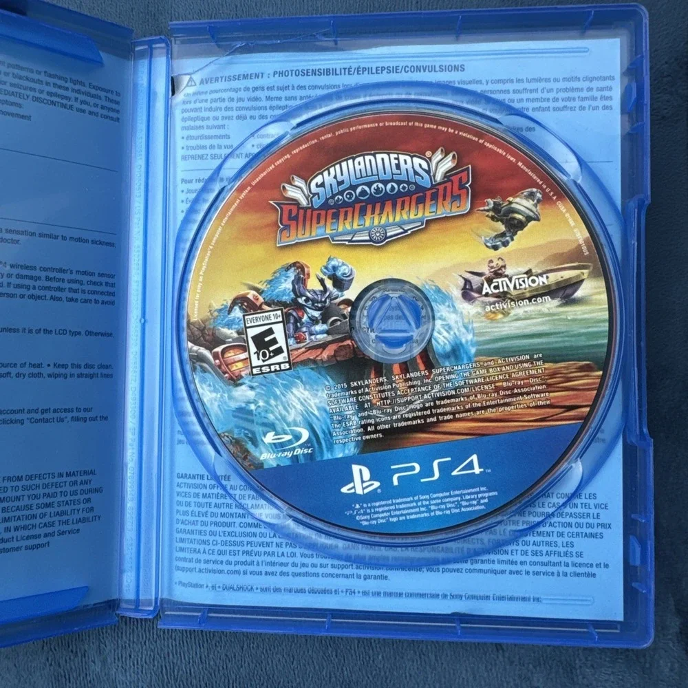 PS4 Activision Skylanders SuperChargers Game Only (Sony PlayStation 4, 2015)
